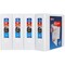 Avery 3" Heavy-Duty View 3 Ring Binders, One Touch Slant Rings, 700-Sheet Capacity, White, 4 Pack (79745)